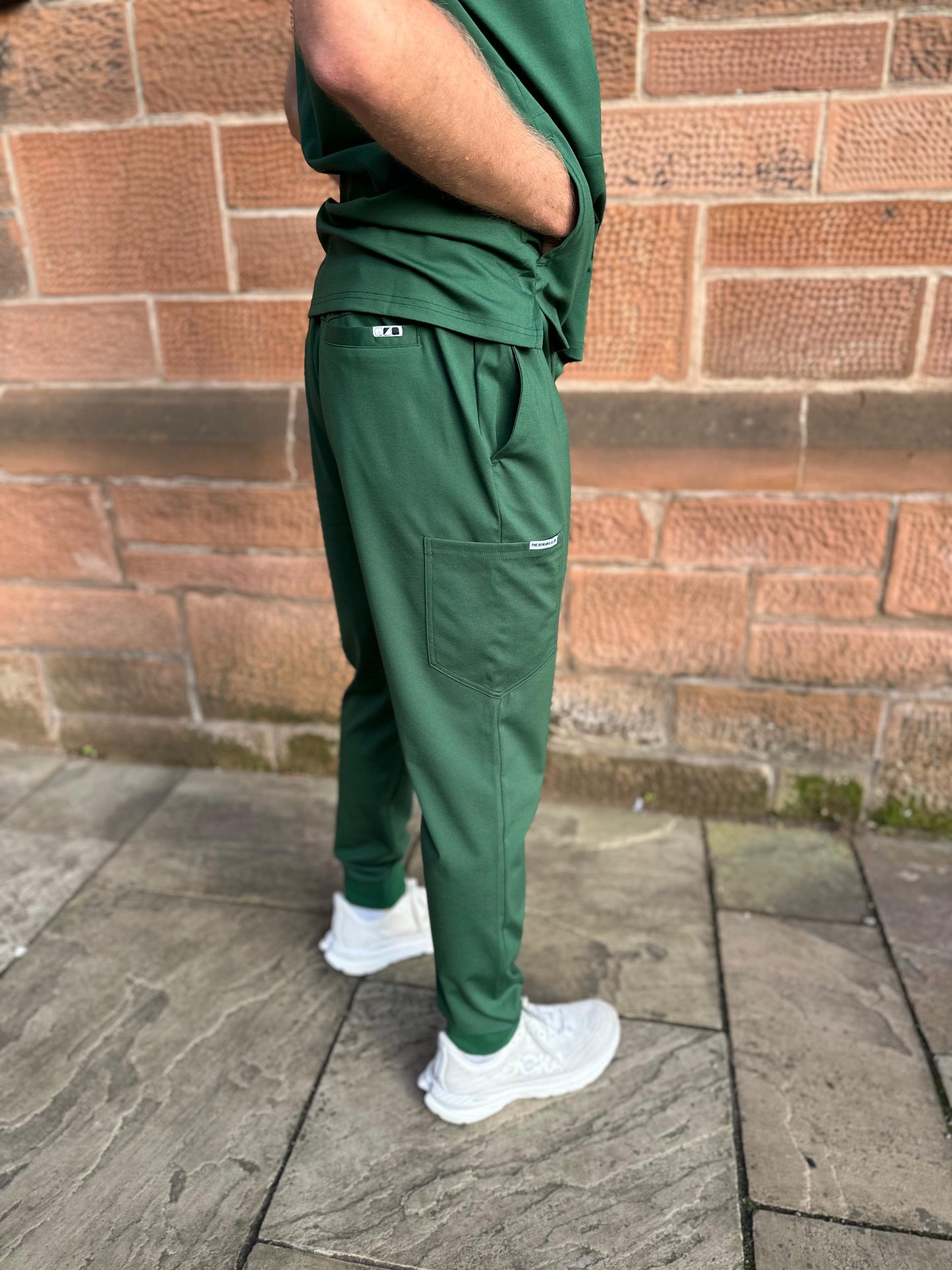 Men's Essential Green Joggers