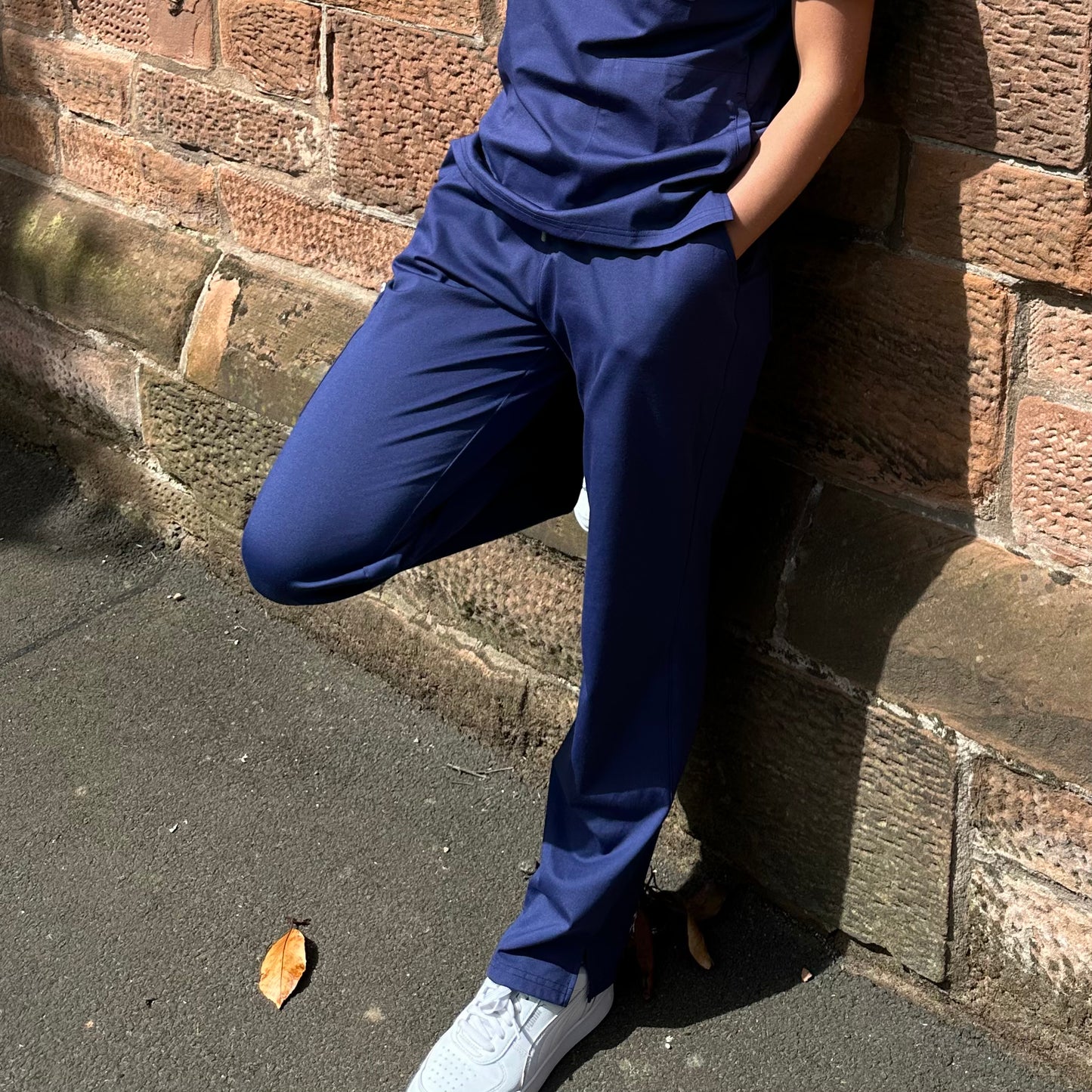 Women's Essential Blue Trousers