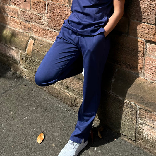 Women's Essential Blue Trousers