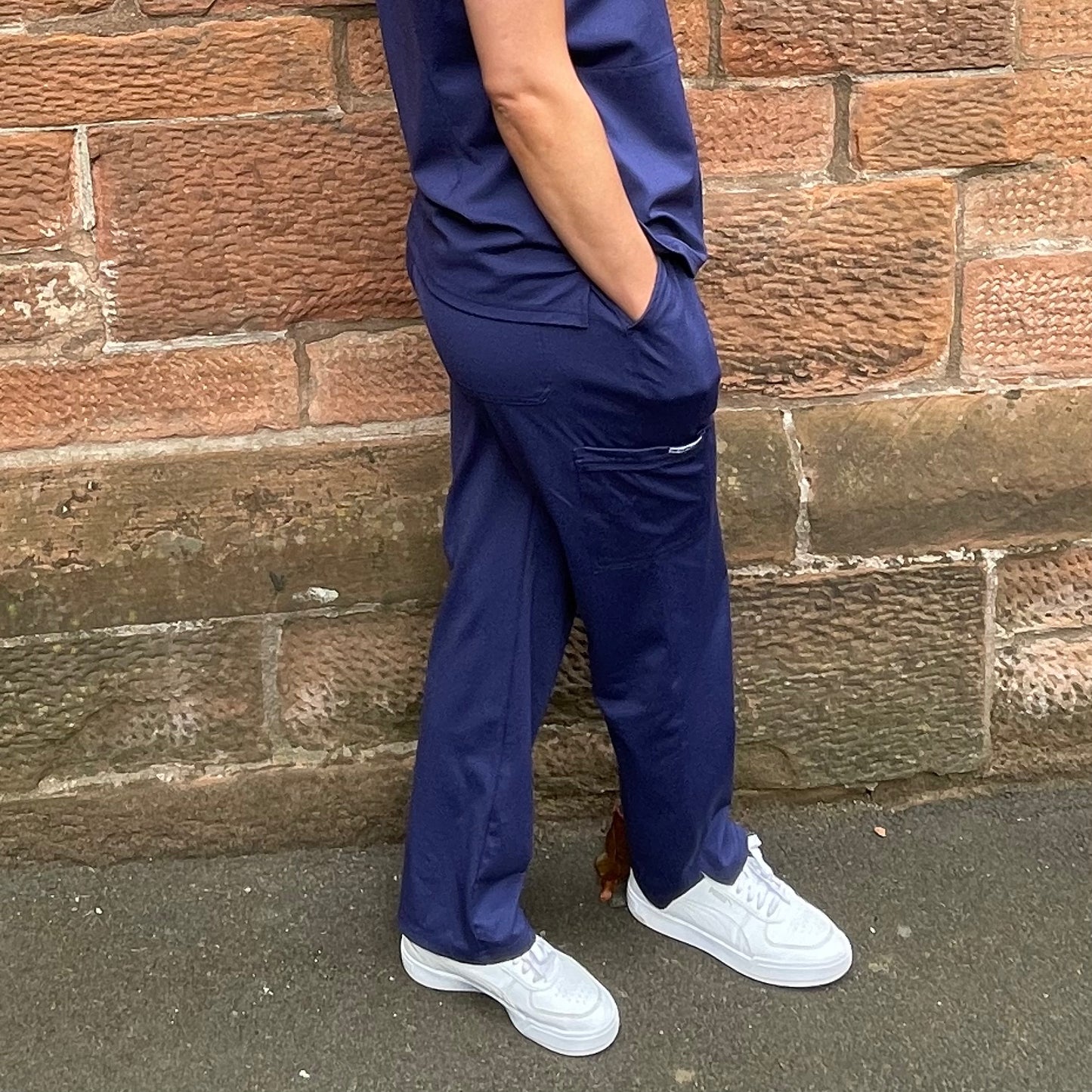 Women's Essential Blue Trousers
