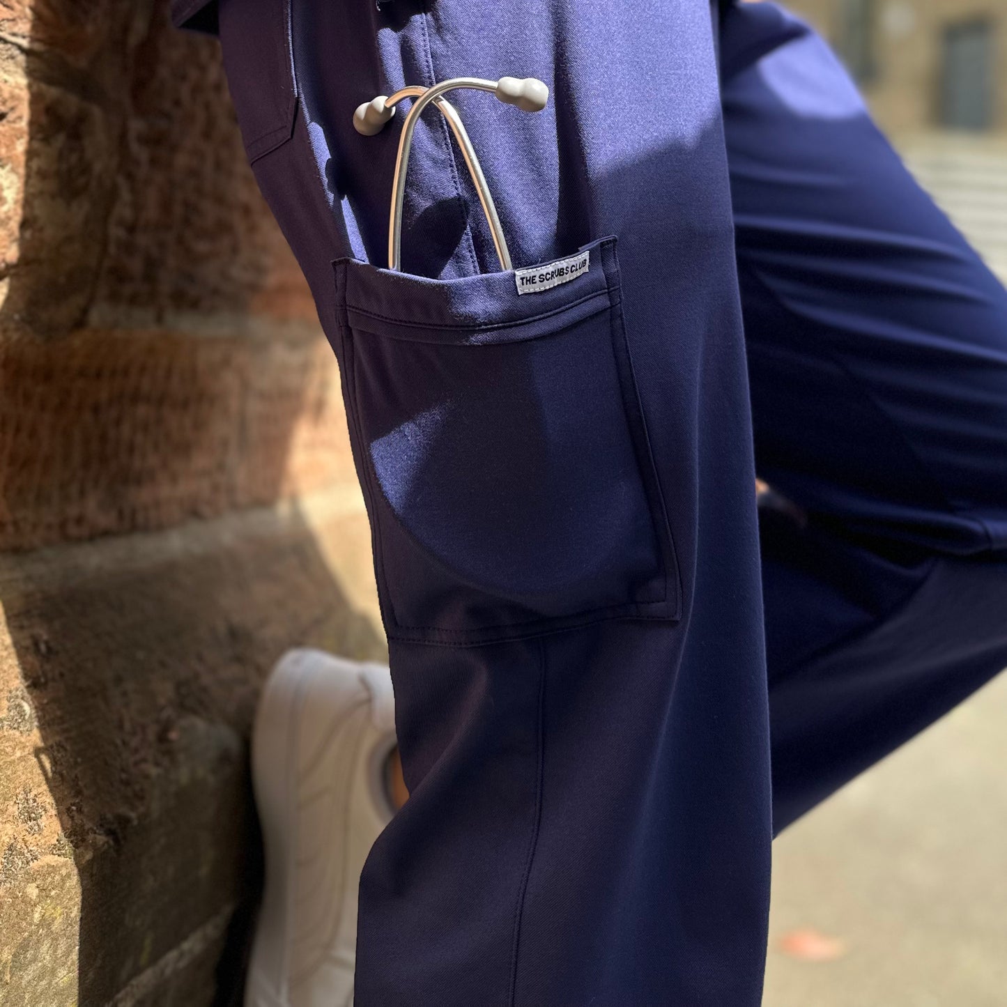 Women's Essential Blue Trousers