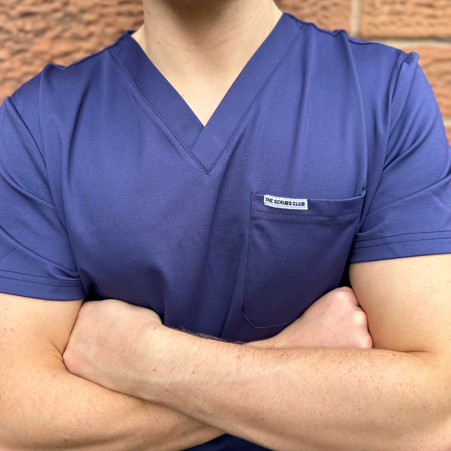 Men's Essential Blue Top
