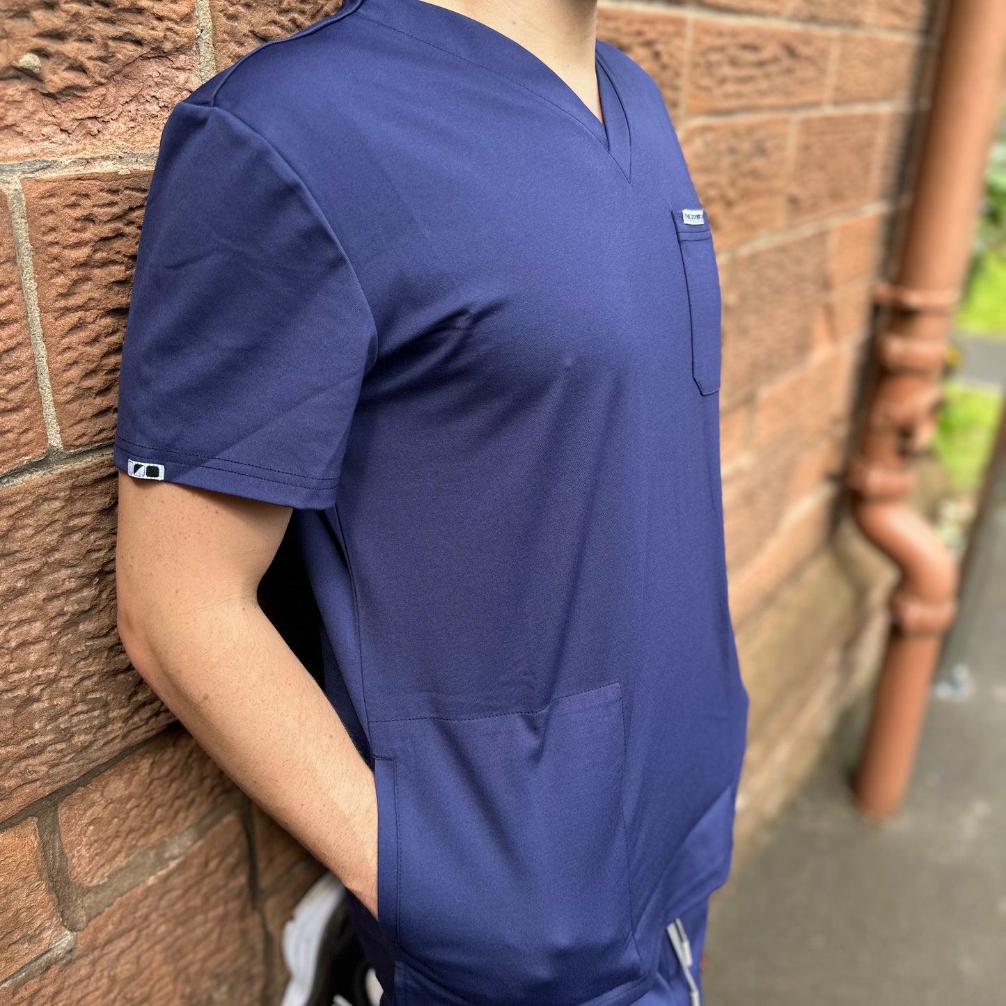 Men's Essential Blue Top