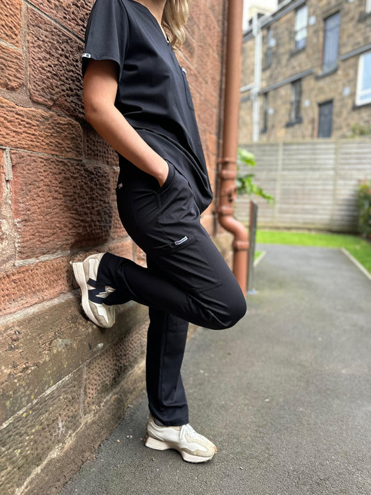 Women's Essential Black Trousers